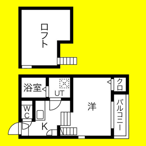 ハーモニーテラス名駅南　名古屋市賃貸　仲介手数料無料の間取り
