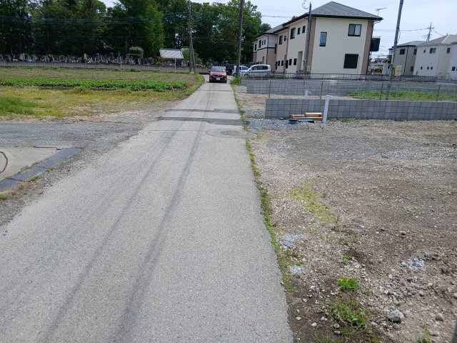 リーブルガーデン．S　深谷稲荷町北第３　の前面道路含む現地写真|現地前面道路（2026年04月28日）撮影