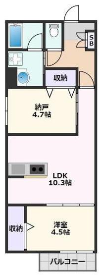 【間取り】 | ルロワ千里山