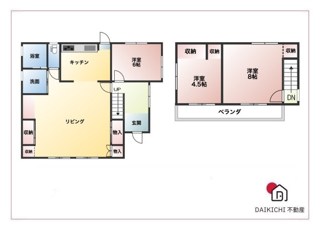 【間取り】 | 小川町笠原　中古戸建