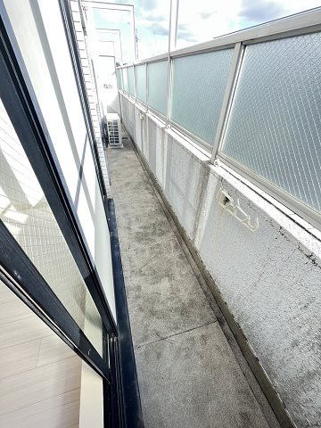 ラフォーレ夙川のバルコニー