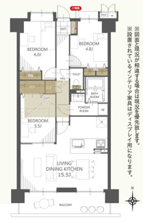 【間取り】 | ラウンドスクエア吹田青葉丘
