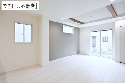 【居間・リビング】 | blooming garden久喜市栗原4丁目　新築住宅 | ≪2号棟≫
現地(2026年7月撮影)