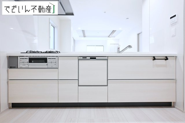 【キッチン】 | blooming garden久喜市栗原4丁目　新築住宅 | ≪2号棟≫
現地(2026年7月撮影)