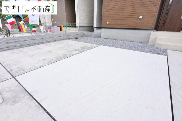 【駐車場】 | blooming garden久喜市栗原4丁目　新築住宅 | ≪2号棟≫
現地(2026年7月撮影)