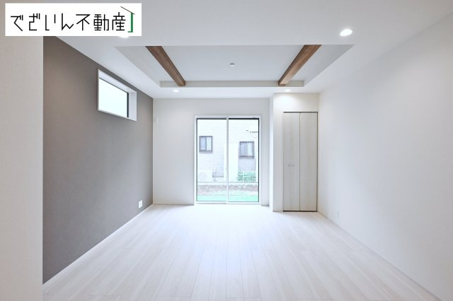 【居間・リビング】 | blooming garden久喜市栗原4丁目　新築住宅 | ≪2号棟≫
現地(2026年7月撮影)