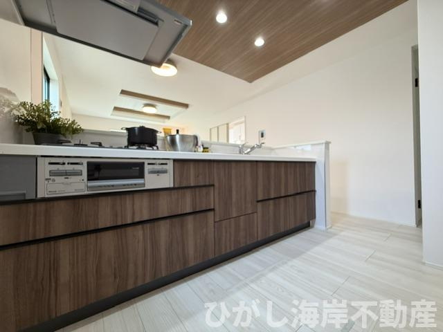 茅ヶ崎市室田３丁目　新築戸建　全２棟のキッチン|キッチンスペース
