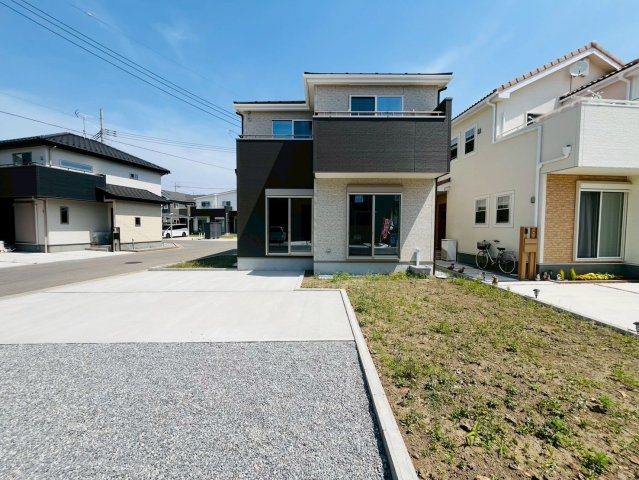 【いろどりアイタウン】　栃木市大宮町　22-P1　全13邸の外観|陽当り良好！ぜひ、現地にてご体感ください♪
2026年5月撮影