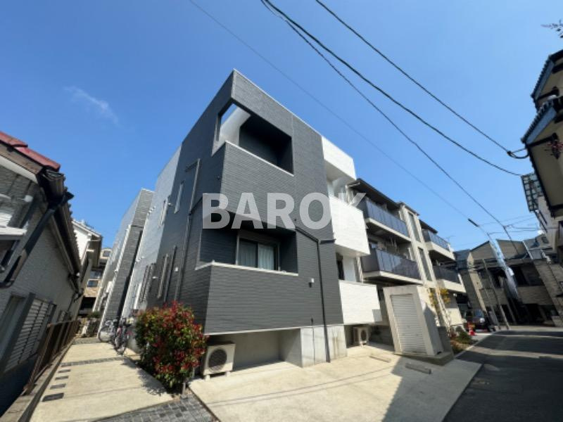 福岡市中央区地行４丁目のアパートの外観
