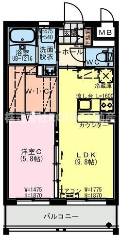Fiore ReizⅢの間取り