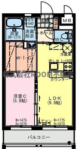 Fiore ReizⅢの間取り