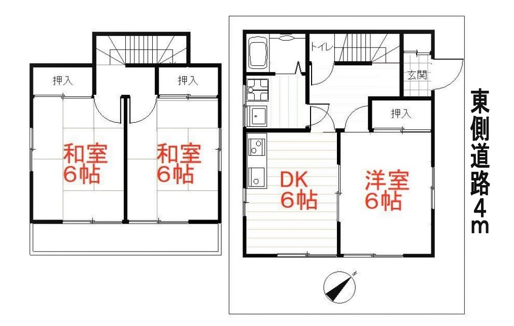 新座市野寺3丁目　中古戸建