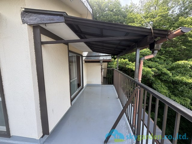 秦野市北矢名　中古戸建のバルコニー