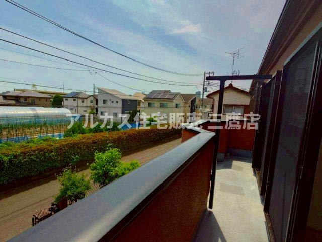 西武池袋線 ひばりヶ丘駅 18分 中古戸建 西東京市北町2丁目のバルコニー