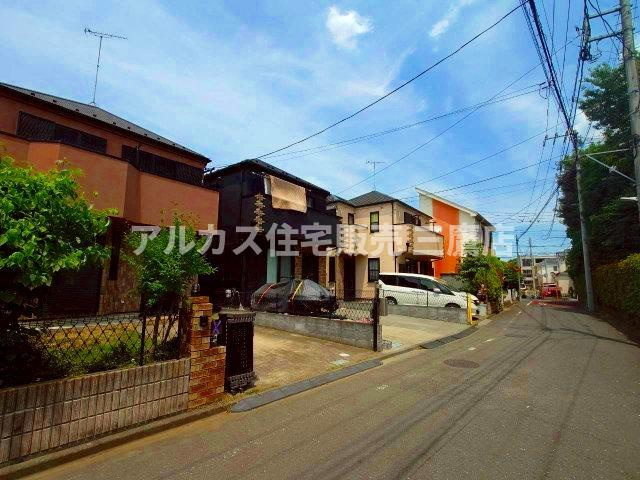 西武池袋線 ひばりヶ丘駅 18分 中古戸建 西東京市北町2丁目の前面道路含む現地写真
