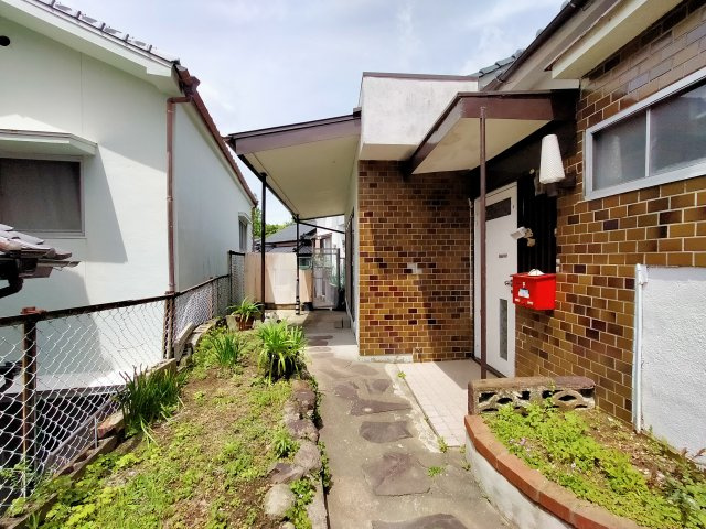 山祗町一戸建の庭