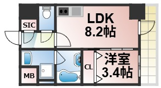 【間取り】 | リアライズ布施駅前　仲介手数料無料