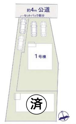 【区画図】 | 藤沢市藤沢5丁目Ⅱ 新築戸建 全2棟