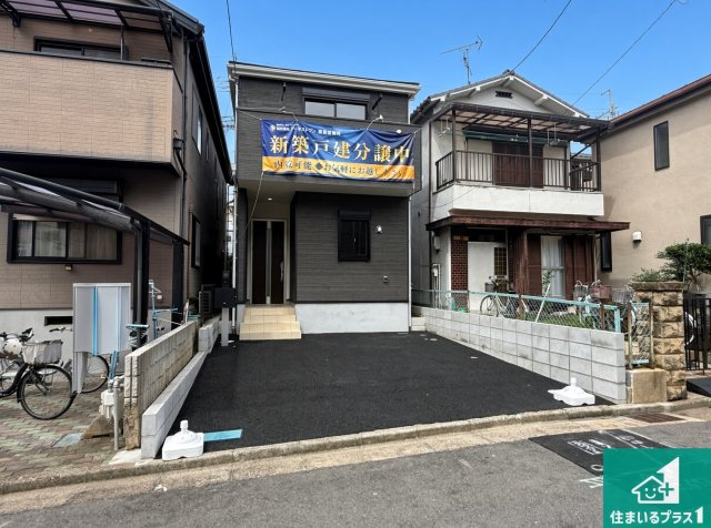 ♦八尾市二俣　第1期　新築一戸建ての外観|安心の10年保証！外観を美しく保ち、雨水で汚れを落とします！気になることがありましたら、お気軽にお問い合わせください！