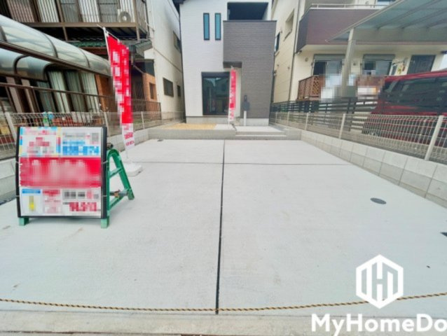 西区清里町　第4の駐車場