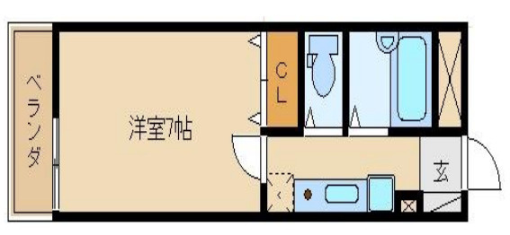 エコハイツ東加古川の間取り