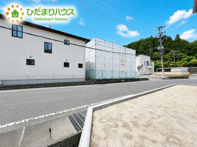 いわき市平谷川瀬第2　新築戸建　1号棟の庭|陽当り良好のお庭付き!(^^)!