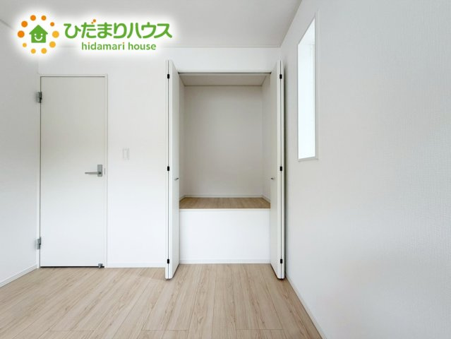 いわき市平谷川瀬第2　新築戸建　1号棟の収納|洋室B収納