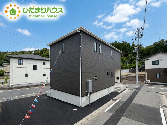 いわき市平谷川瀬第2　新築戸建　1号棟の外観|今から見たいも大歓迎！お気軽にお問い合わせください☆彡