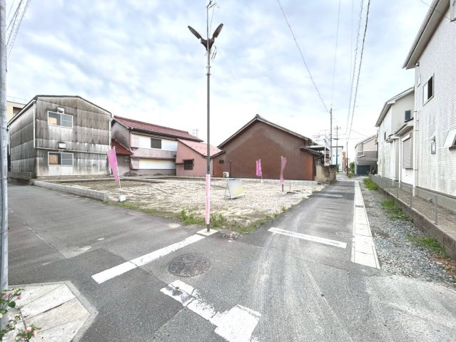 リーブルガーデン　一宮市小信中島第5　全2区画分譲の外観|「現地（2026年6月1日）撮影」　
■全体写真　
■ヤマダ不動産　株式会社リライフ　