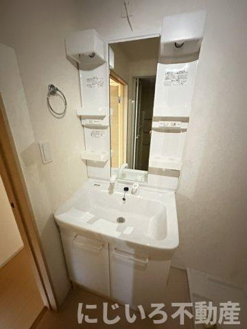 グリーンシトラスの洗面所