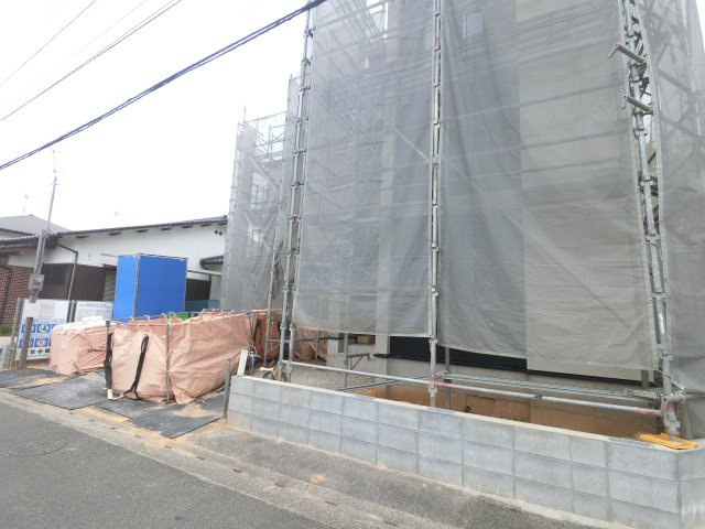 鳥栖市桜ケ丘町の新築一戸建の外観|現在建設中♪