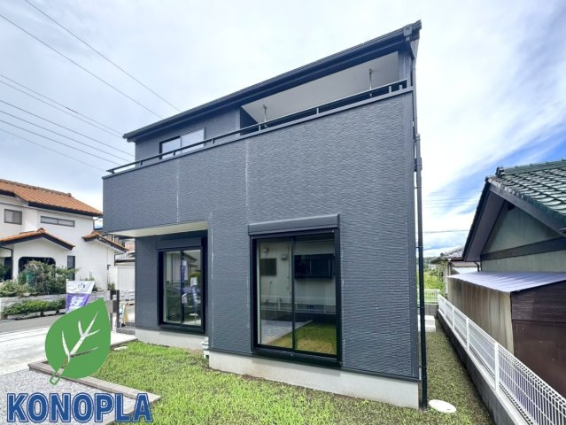 【新築戸建】高崎市金古町第11の外観|■外観|シンプルで洗練されたデザインは住まう人の色に染まり、個性を映し出します♪本日見学可能(*＾＾*)