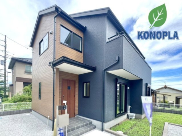 【新築戸建】高崎市金古町第11の外観|■外観｜土日のご見学はもちろん、平日・夜間のご案内も大歓迎です♪「今から見たい」や「仕事終わりに見たい」にもご対応できますのでお気軽にお問い合わせください♪
