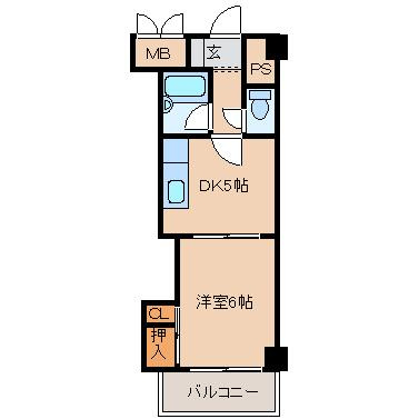 【間取り】 | 新大阪グランドハイツ北
