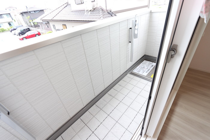 D-residence川口3丁目Eのバルコニー