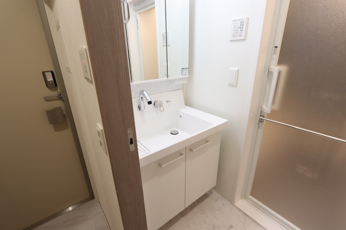 D-residence川口3丁目Eの洗面所