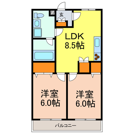 【間取り】 | 陽東ＧＡＲＤＥＮ