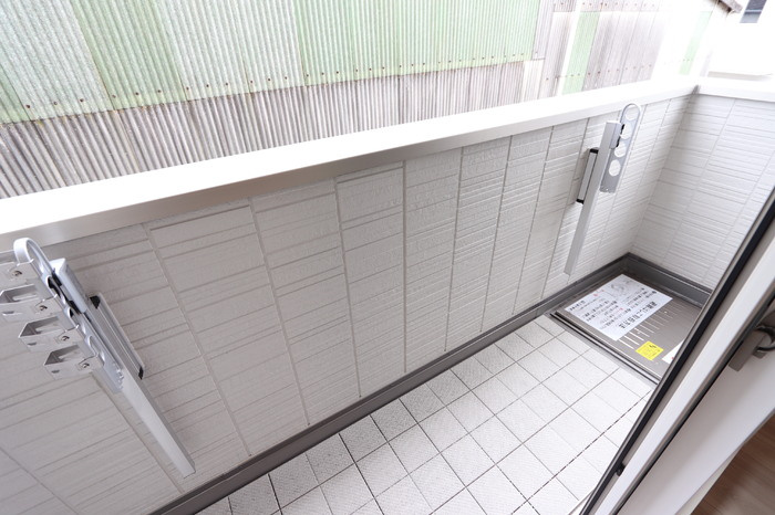 D-residence川口3丁目Eのバルコニー