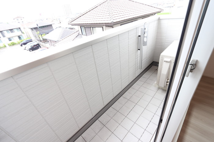 D-residence川口3丁目Eのバルコニー