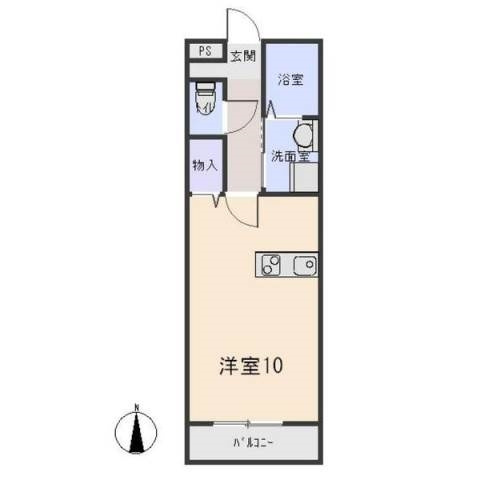 ＳＵＮ　ＲＩＶＥＲ　dueの間取り