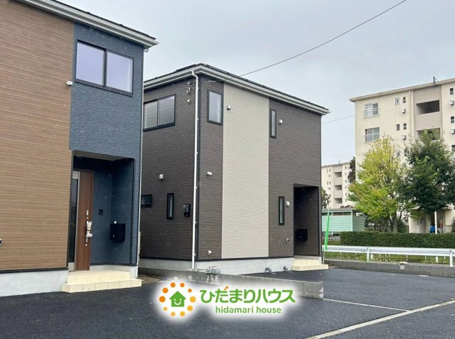 幸手市上高野第9　新築一戸建て　02　クレイドルガーデンの外観