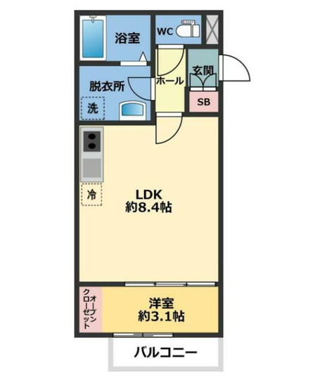 【間取り】 | メゾン・ドゥ・アッシュ南柏