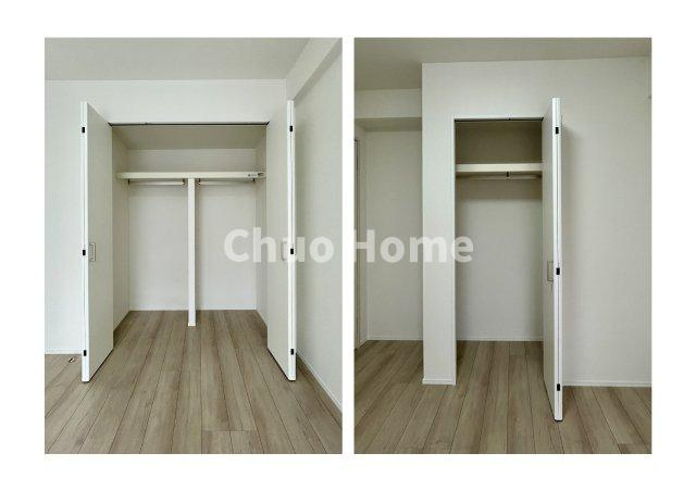 ライオンズマンション亀有第6の収納|居室にはクローゼットを完備し、自由度の高い家具の配置が叶うシンプルな空間です。お子様の成長と必要になる子供部屋を与えるにはぴったりの間取りですね。