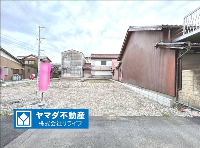 リーブルガーデン　一宮市小信中島第5　全2区画分譲の外観|「現地（2026年6月1日）撮影」　
■外観写真　
■ヤマダ不動産　株式会社リライフ　