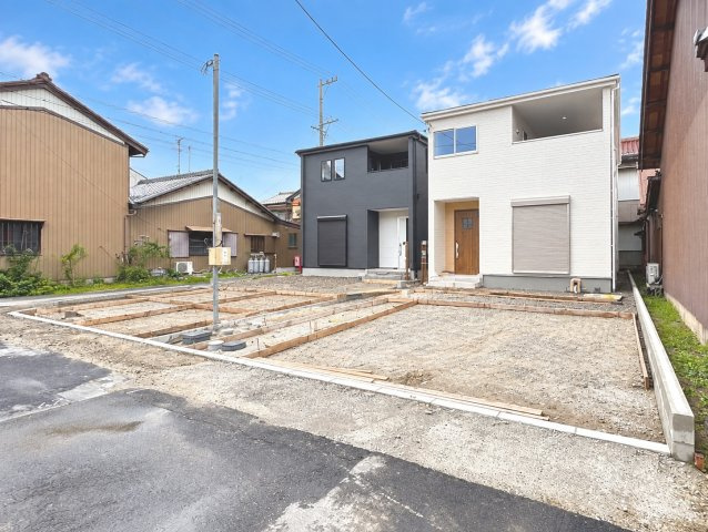 リーブルガーデン　一宮市小信中島第5　全2区画分譲の外観|「現地（2026年8月20日）撮影」　
■全体写真　
■ヤマダ不動産　株式会社リライフ　
