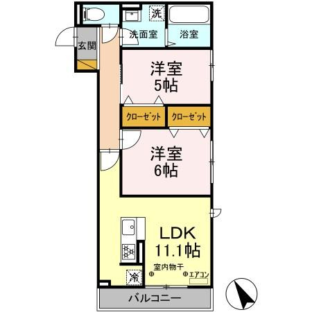 【間取り】 | クレストⅠ