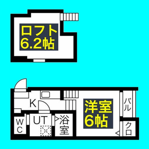 ボヌール中村公園の間取り