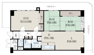 【間取り】 | シャルム大津
