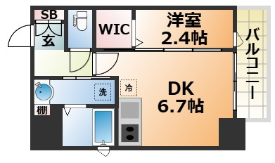 アドバンス神戸ウィステリアパークの間取り
