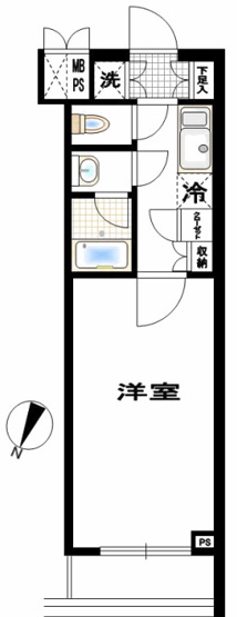 【間取り】 | ルーブル祐天寺